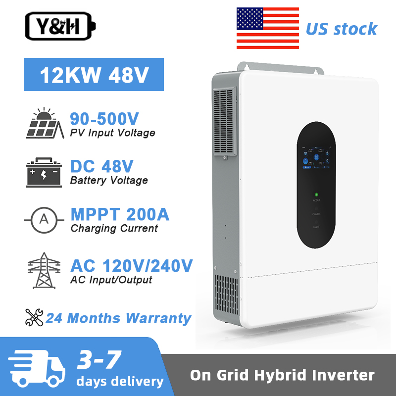 Drone Solar Charger - Y&H 12KW Hybrid Solar Inverter 48V