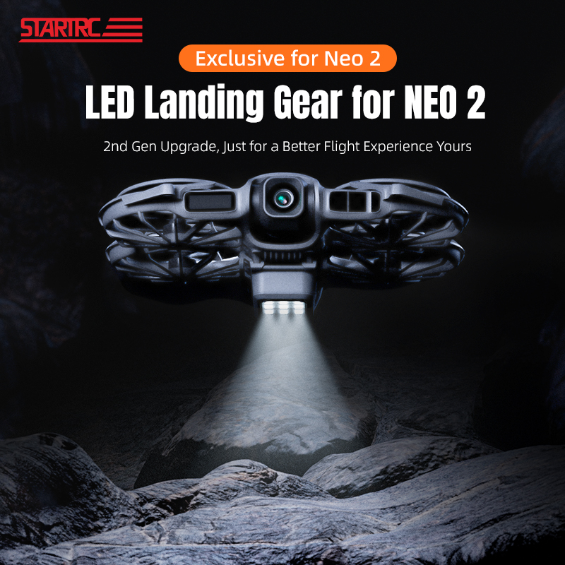 Drone Strobe Light - STARTRC LED Landing Gear for DJI