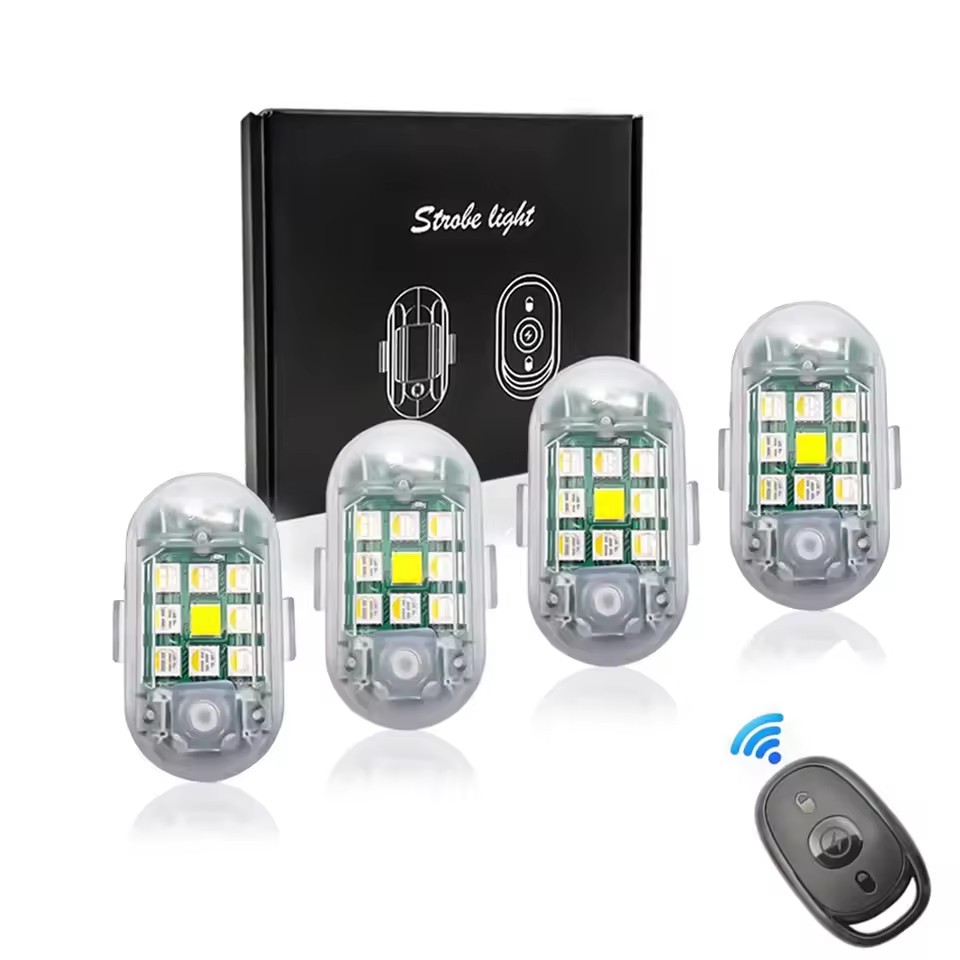 Wireless Remote Control LED St - đánh giá và giá Drone Strobe Light