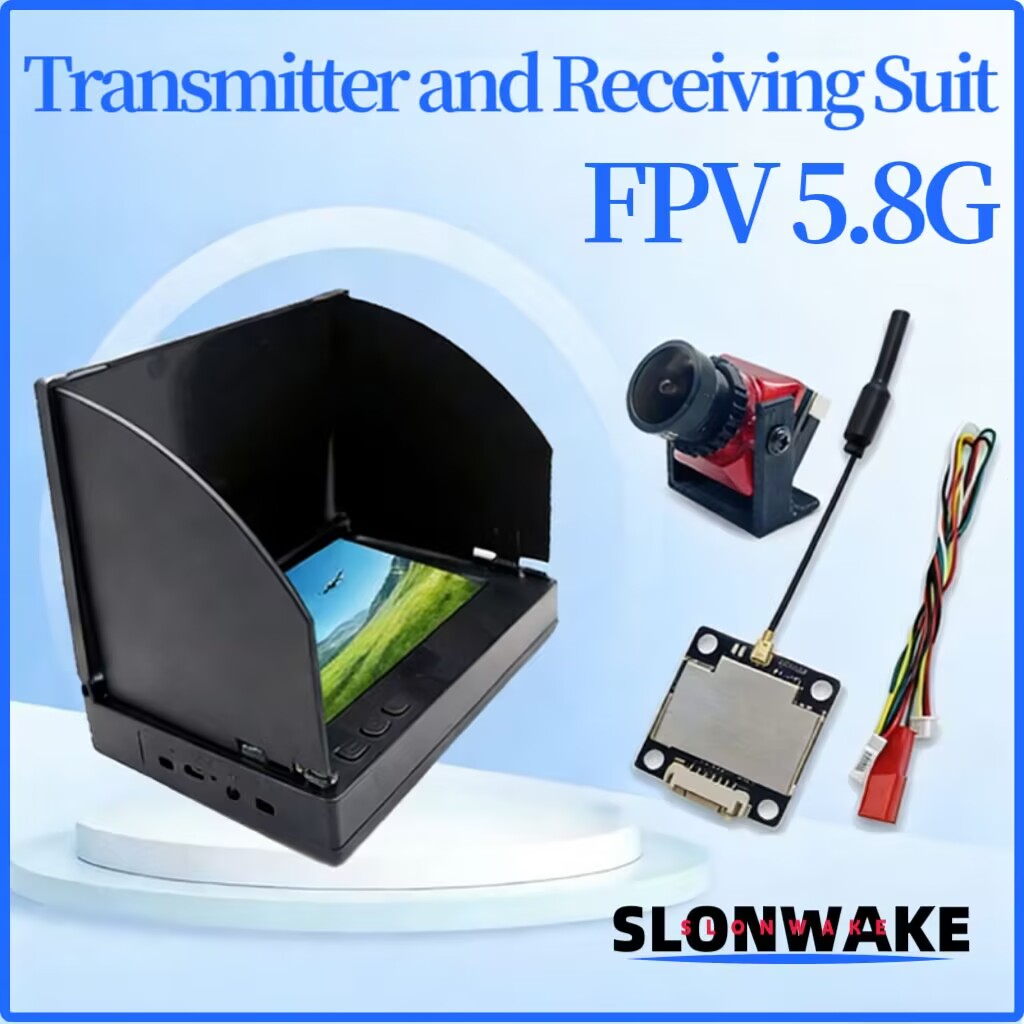SLONWAKE FPV suit 5.8G 600mW V - đánh giá và giá Drone Controller Screen