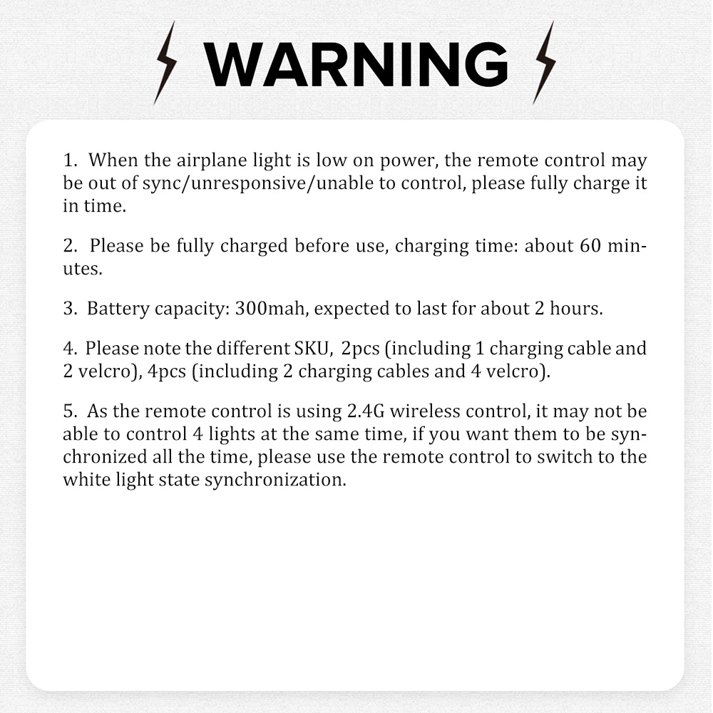 2PCS/4PCS Wireless LED Drone S - đánh giá và giá Drone Strobe Light