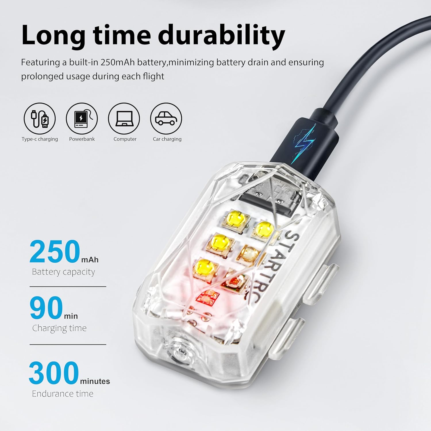 STARTRC Drone Strobe Light Ant - đánh giá và giá Drone Strobe Light