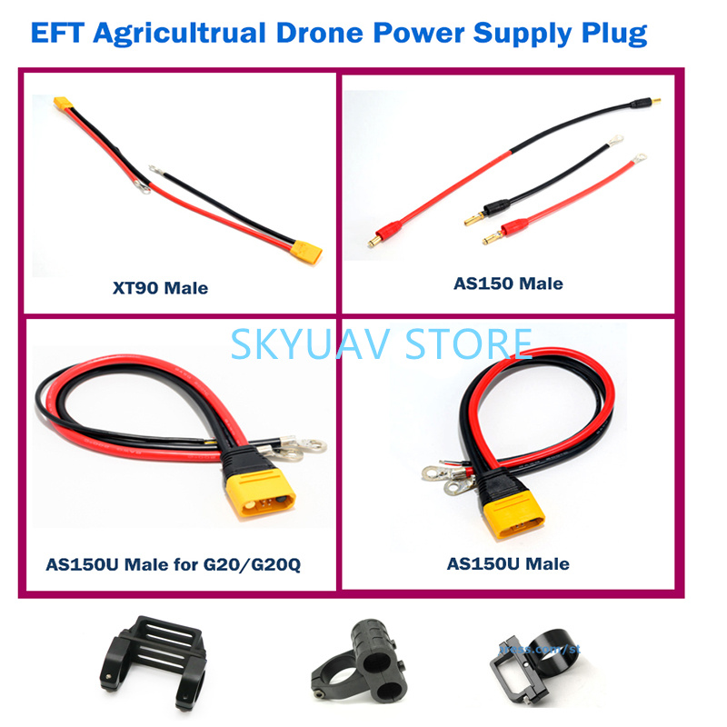 EFT Cung Cấp Điện XT90 Cắm AS1 - đánh giá và giá Drone Propeller Holder