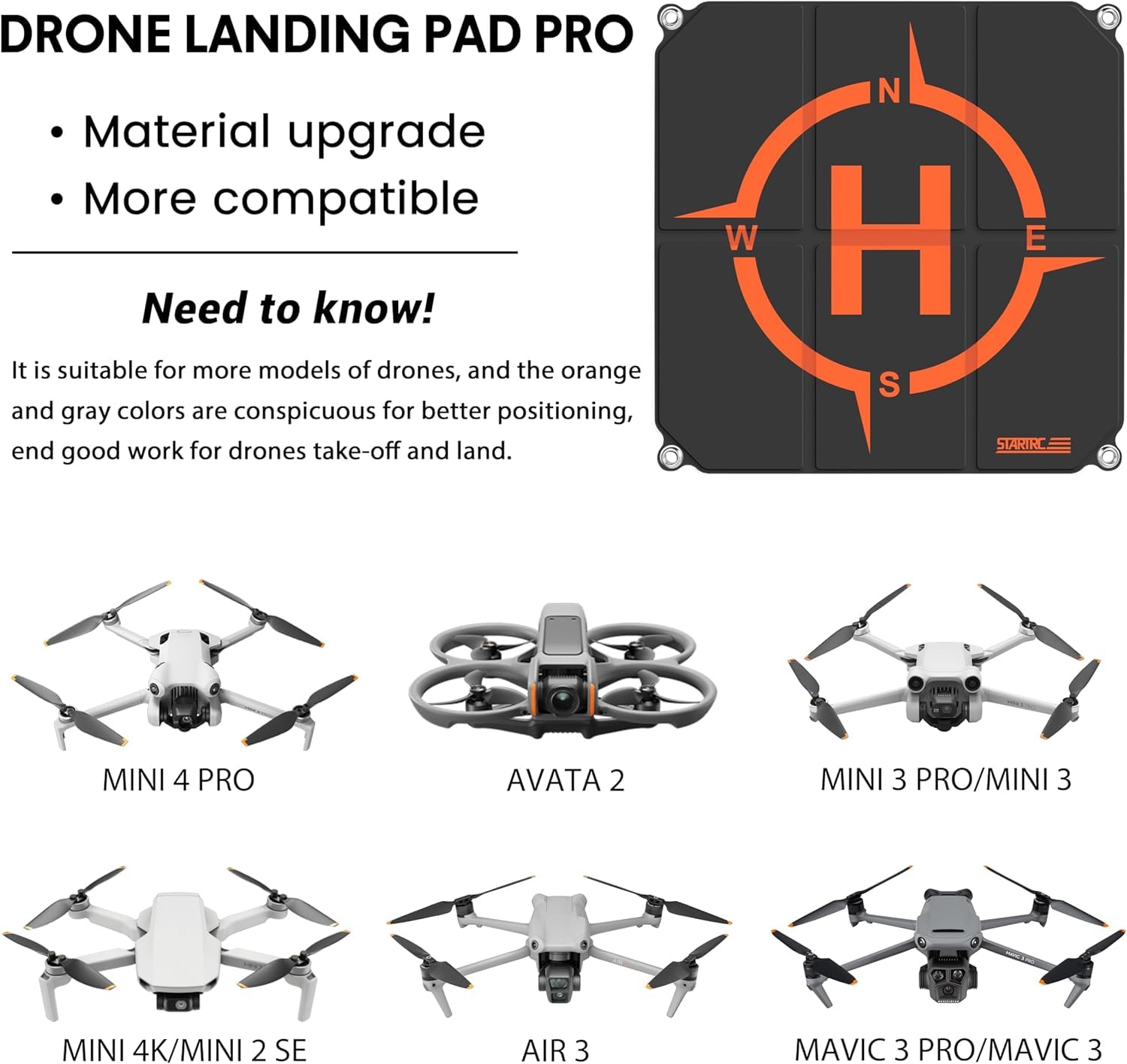STARTRC Drone Landing Pad, Uni - đánh giá và giá Drone Landing Pad