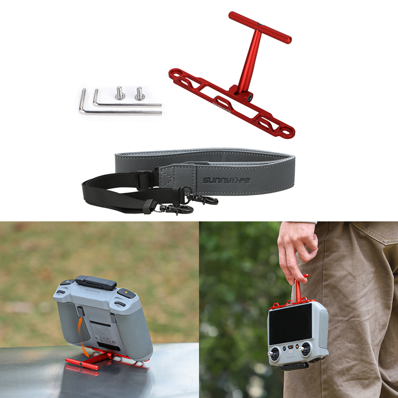 2in1 Handle Stand Bracket Neck - đánh giá và giá Drone Remote Controller Lanyard