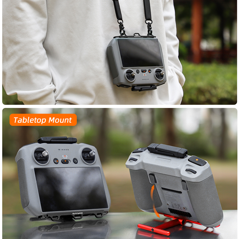 2in1 Handle Stand Bracket Neck - đánh giá và giá Drone Remote Controller Lanyard