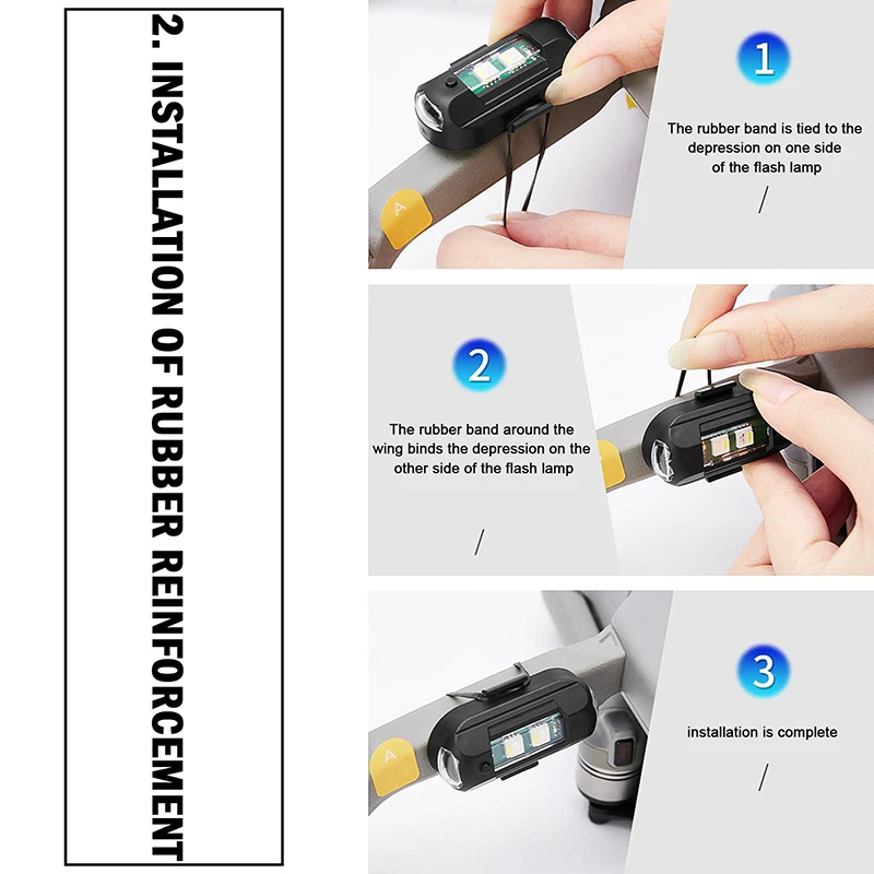 1Pcs Remote LED RGB Anti-colli - đánh giá và giá Drone Strobe Light