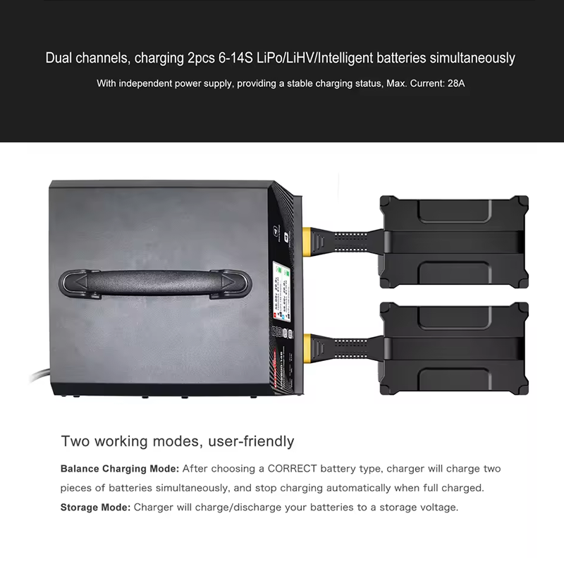 ULTRA POWER UP2800-14S 2X1400W - đánh giá và giá Drone Battery Charger