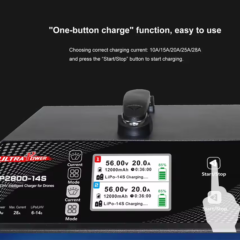 ULTRA POWER UP2800-14S 2X1400W - đánh giá và giá Drone Battery Charger
