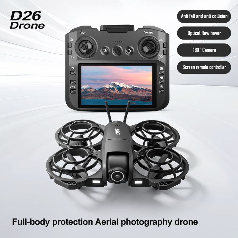 D26 Drone 4K Aerial HD 180° Ca - đánh giá và giá Drone Power Bank
