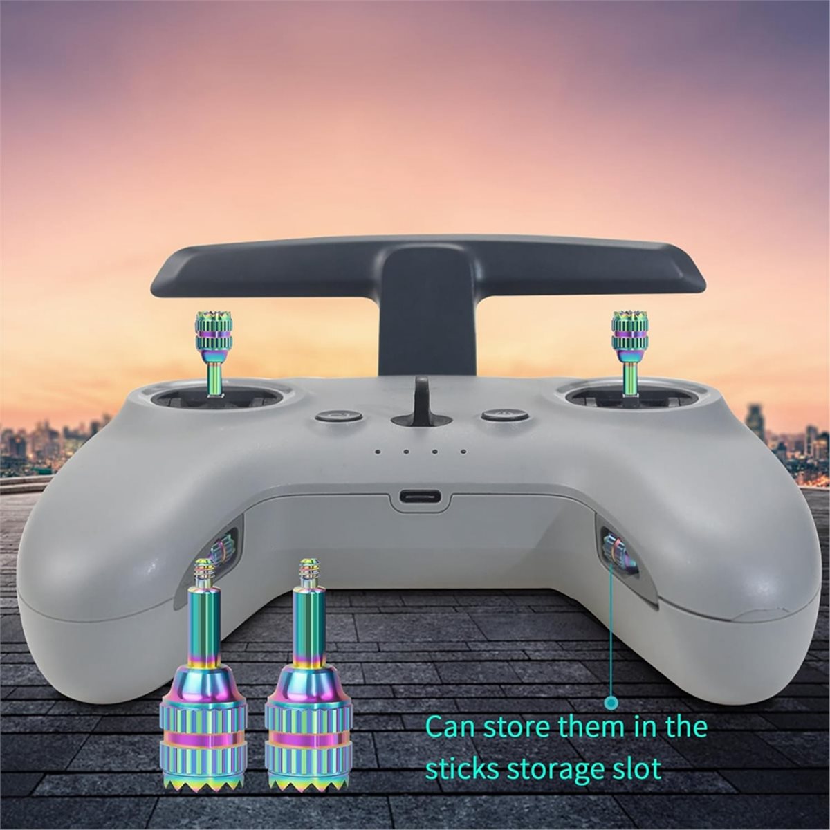 DT75BG 4PCS Metal Control Joys - đánh giá và giá Drone Control Stick