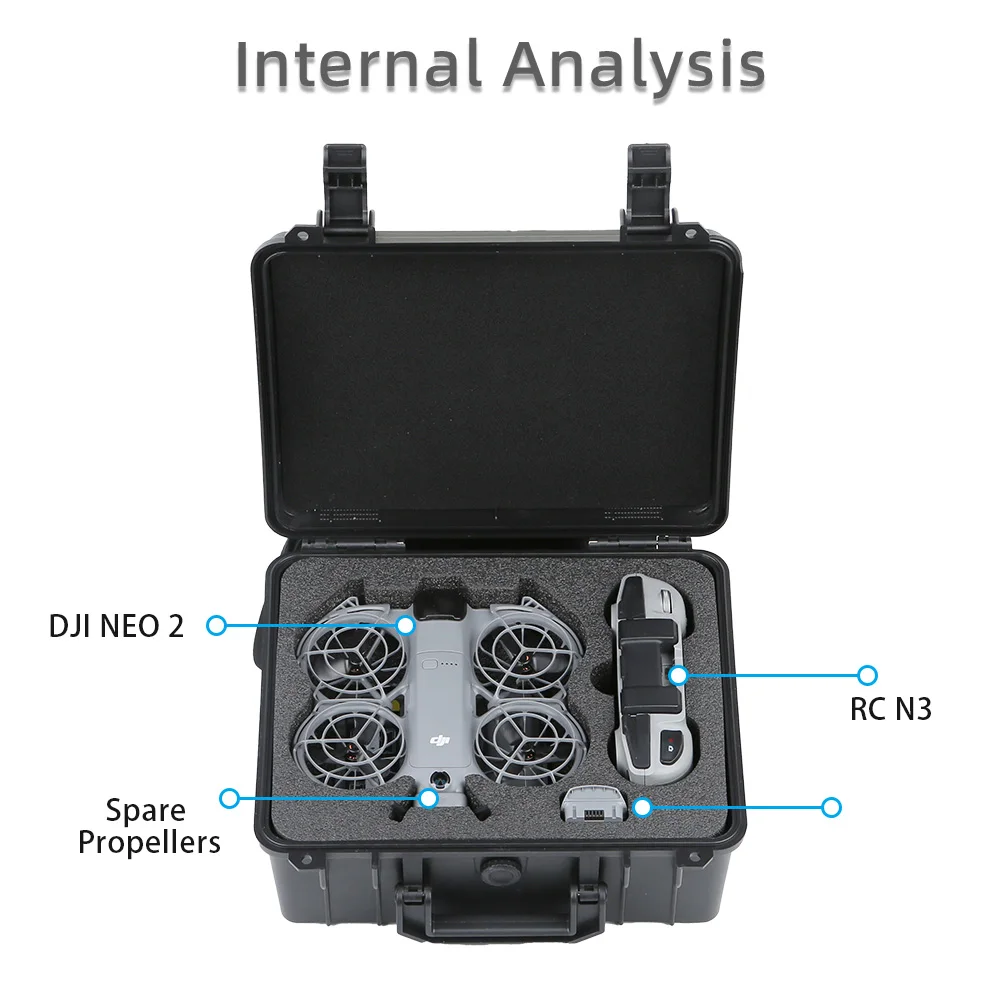 Portable Safety Box For DJI NE - đánh giá và giá Drone Hard Shell Case