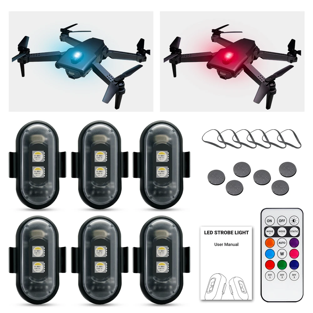 Motorcycle Strobe Light, APP C - đánh giá và giá Drone Strobe Light