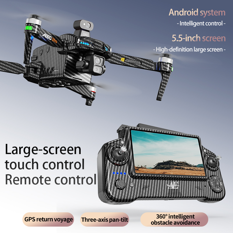 AE60 GPS Drone Professional 8K - đánh giá và giá Drone Controller Screen