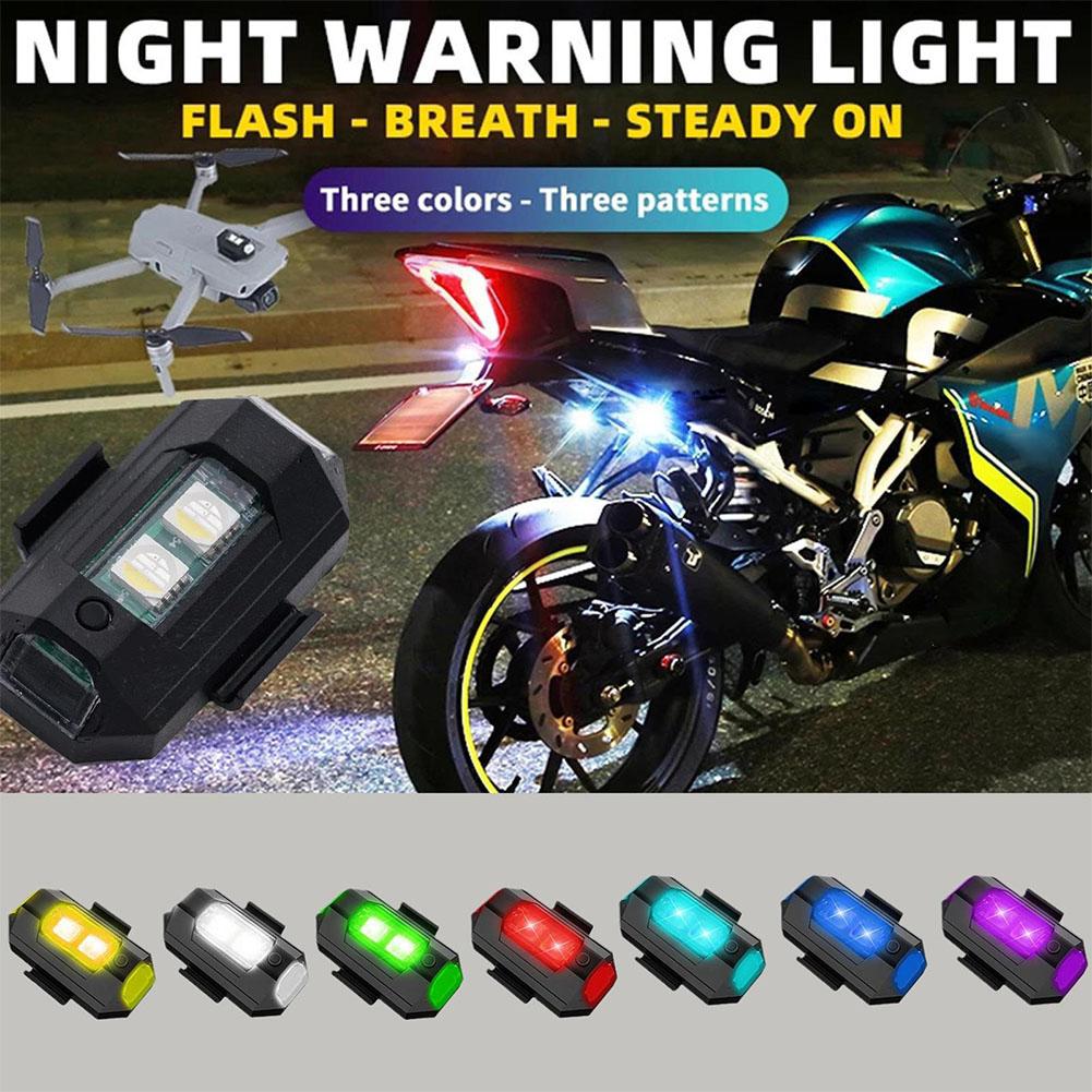 2PCS Mini LED Strobe Lights De - đánh giá và giá Drone Strobe Light