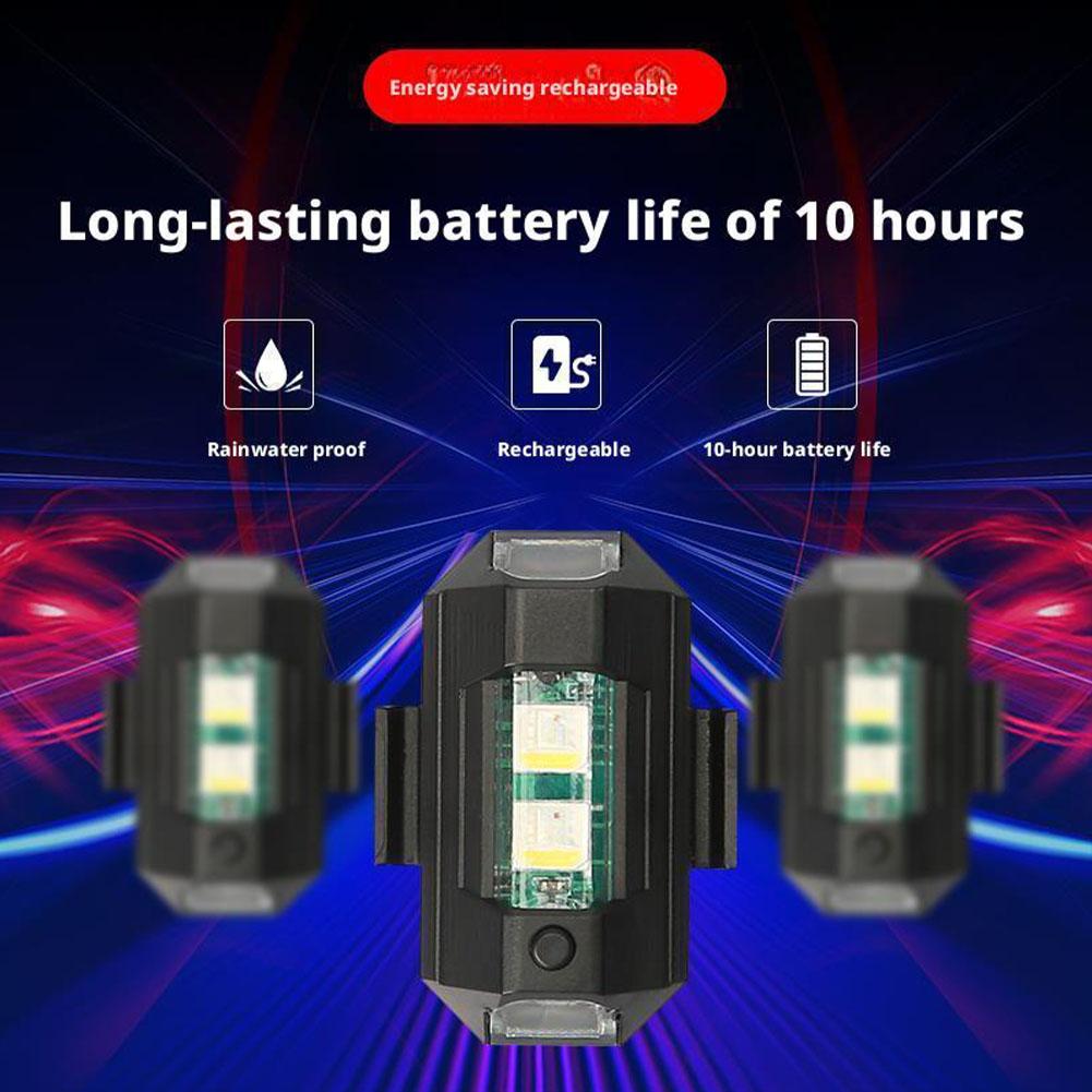 2PCS Mini LED Strobe Lights De - đánh giá và giá Drone Strobe Light