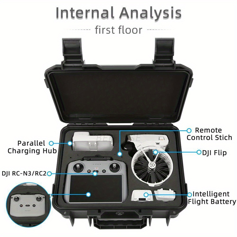 For DJI Flip hard-shell storag - đánh giá và giá Drone Carrying Case