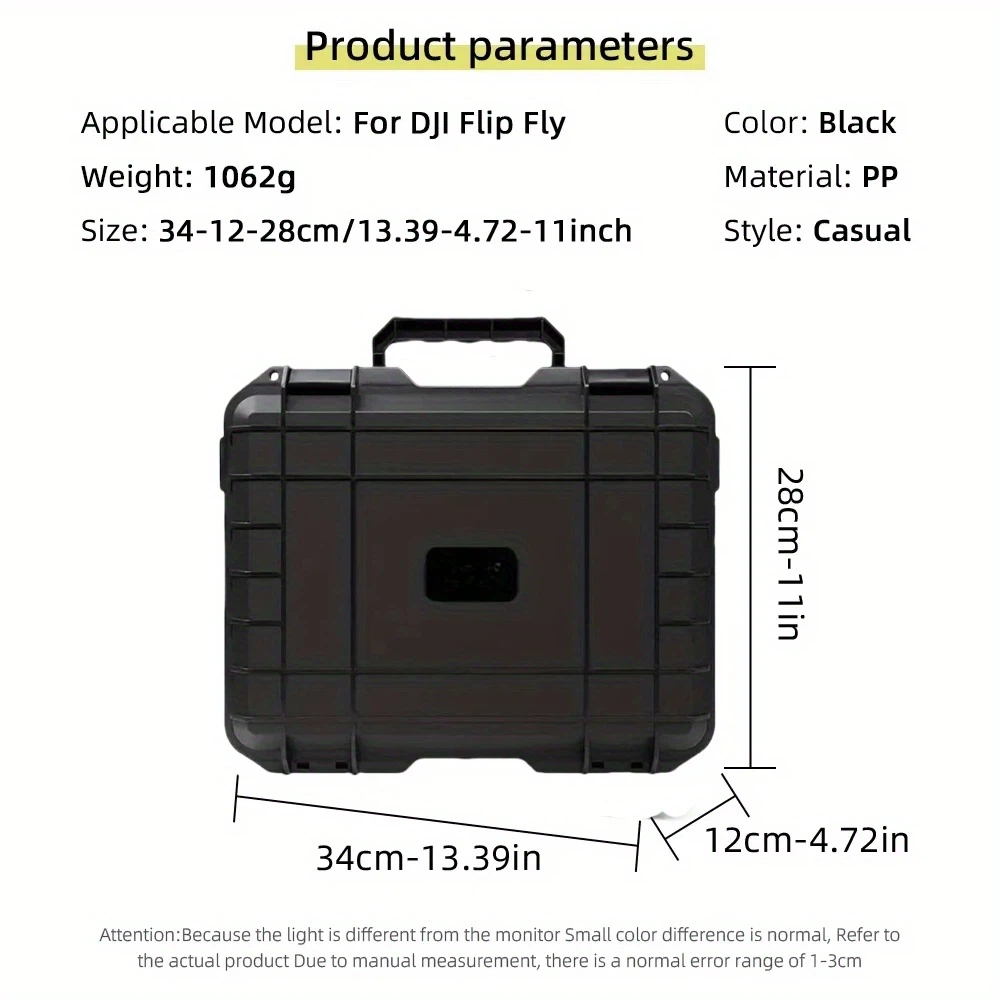 For DJI Flip hard-shell storag - đánh giá và giá Drone Carrying Case