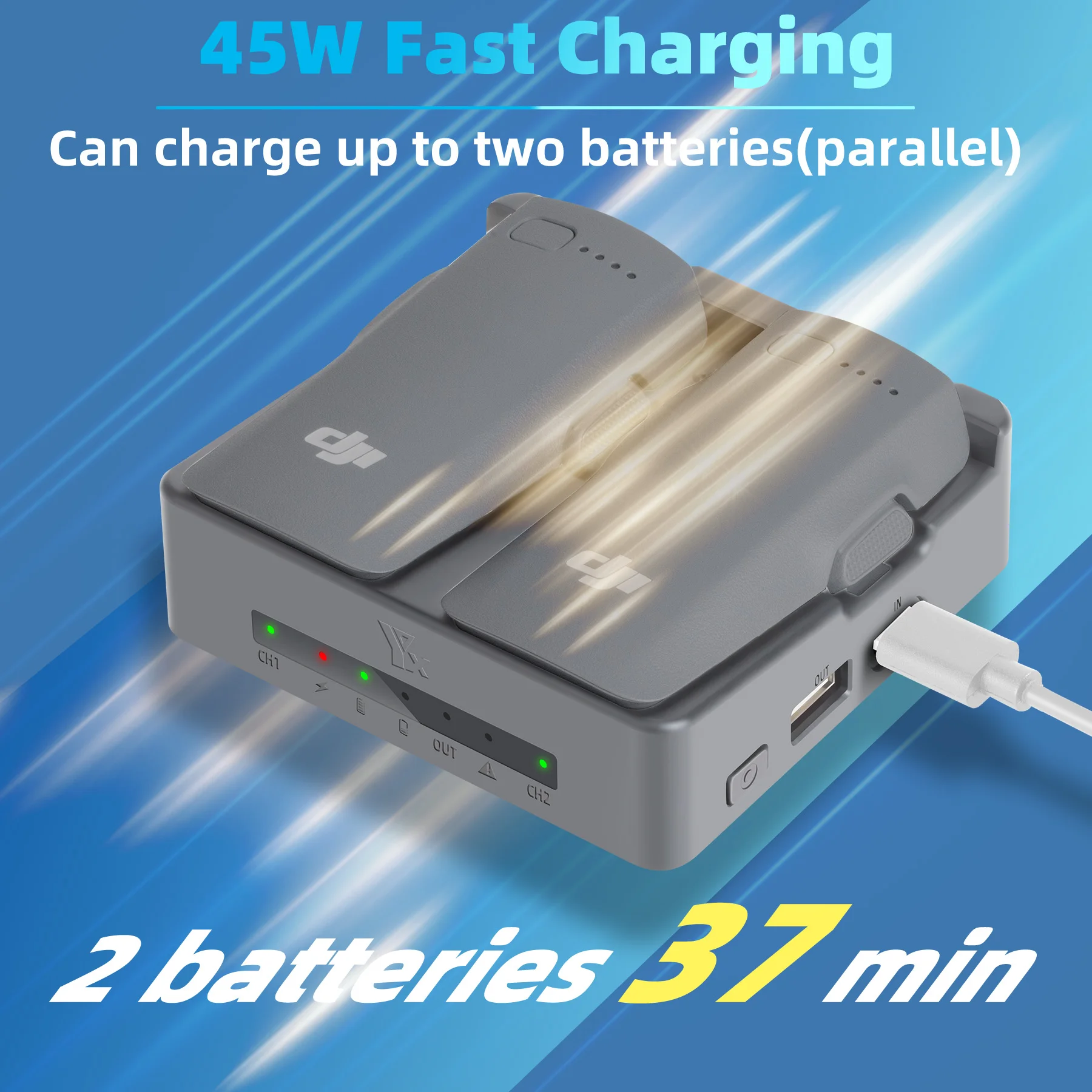 NEO 2 Fast Charging Hub Batter - đánh giá và giá Drone Charging Hub