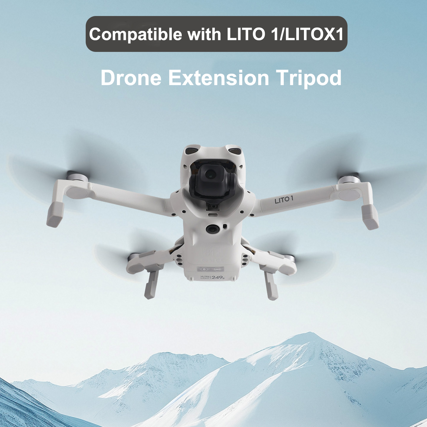 Landing Gear Extender for DJI  - đánh giá và giá Drone Landing Pad