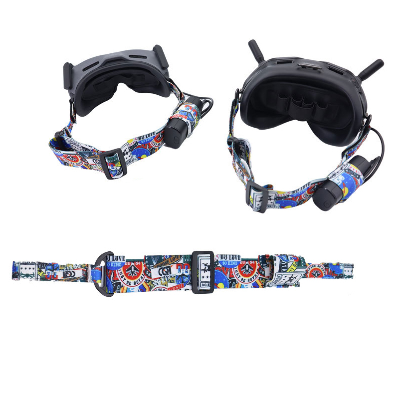Goggles Head Strap Headband El - đánh giá và giá Drone Neck Strap