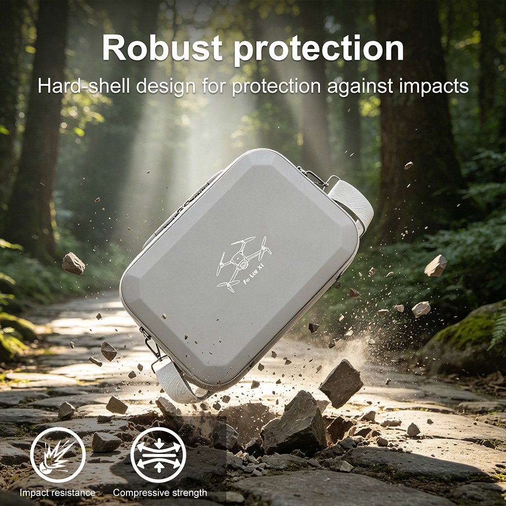 XFJI PU Leather Hard Shell Sho - đánh giá và giá Drone Hard Shell Case