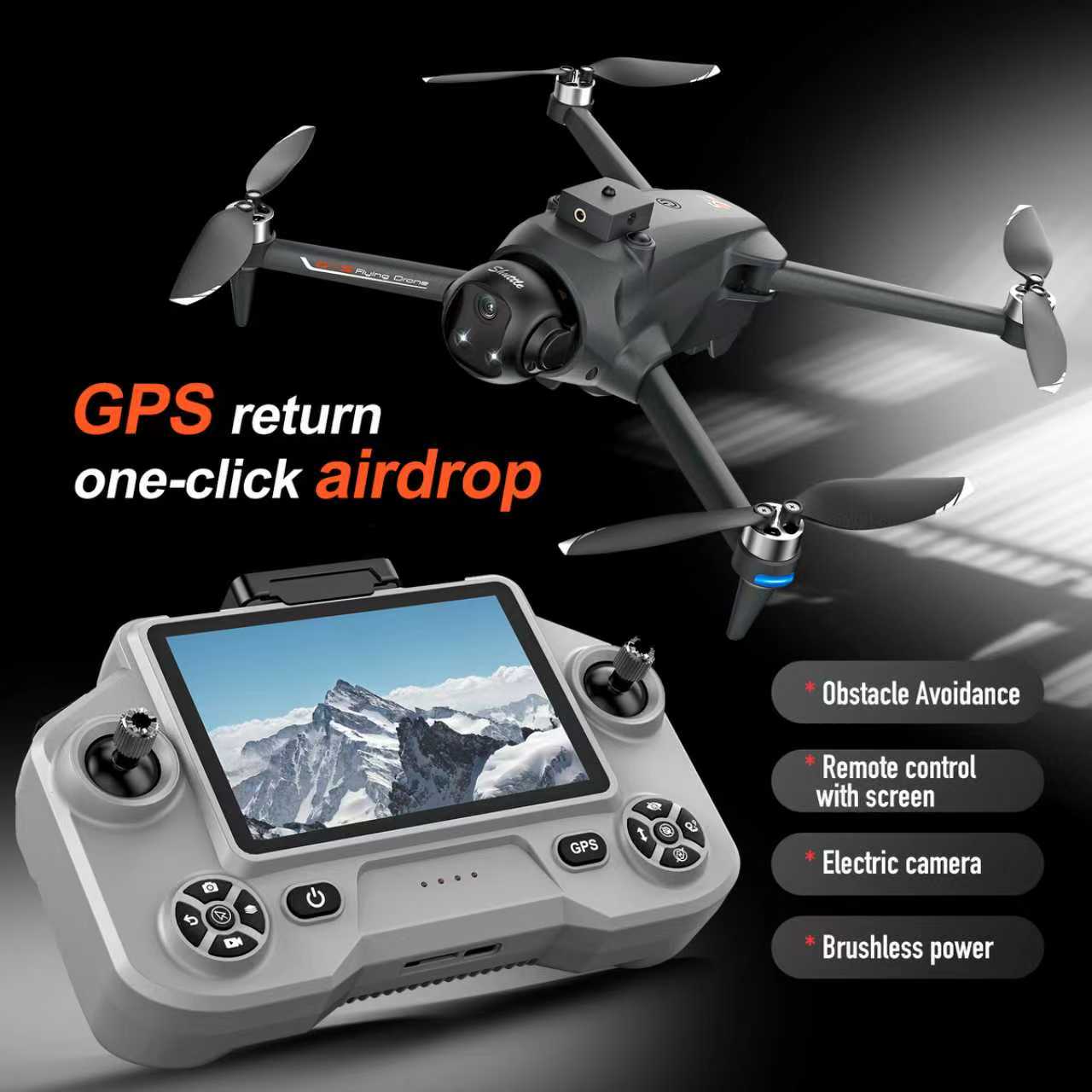 YL059 FPV GPS Quadcopter Drone - đánh giá và giá Drone Beacon Light